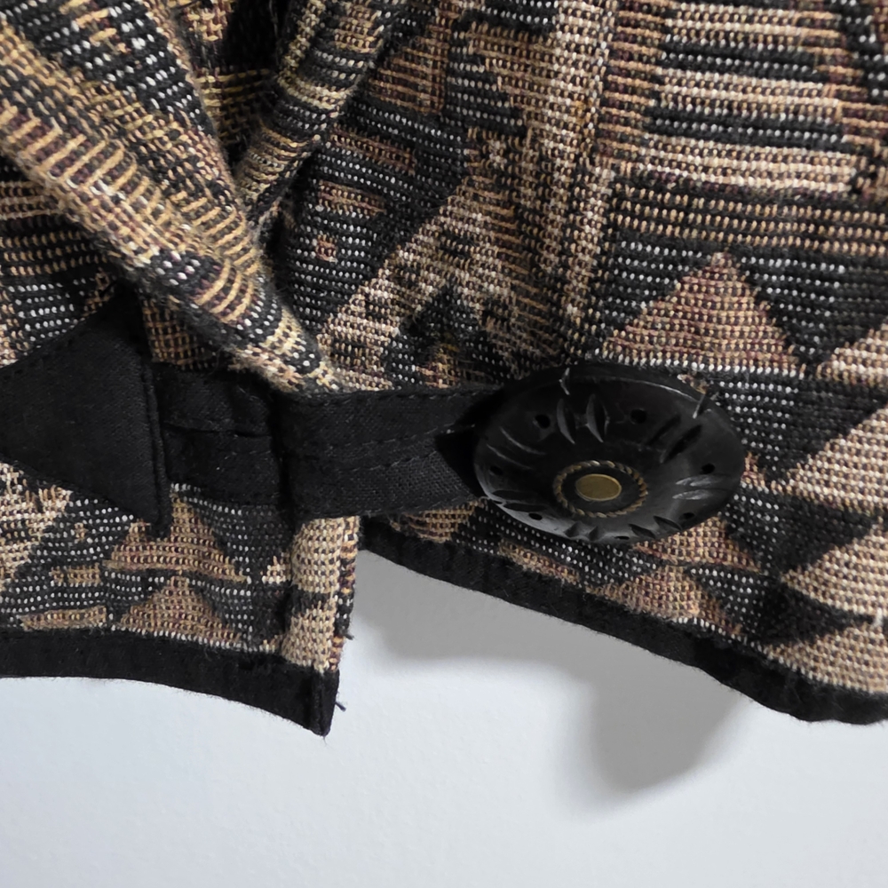✨ Flashback Vintage Aztec Cropped Jacket (Medium) ✨ BOHO - Picture 5 of 11